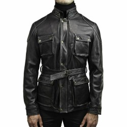 Blouson Cuir Moto British